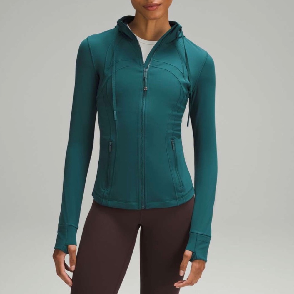 Lululemon Storm Teal Define Jacket Hooded